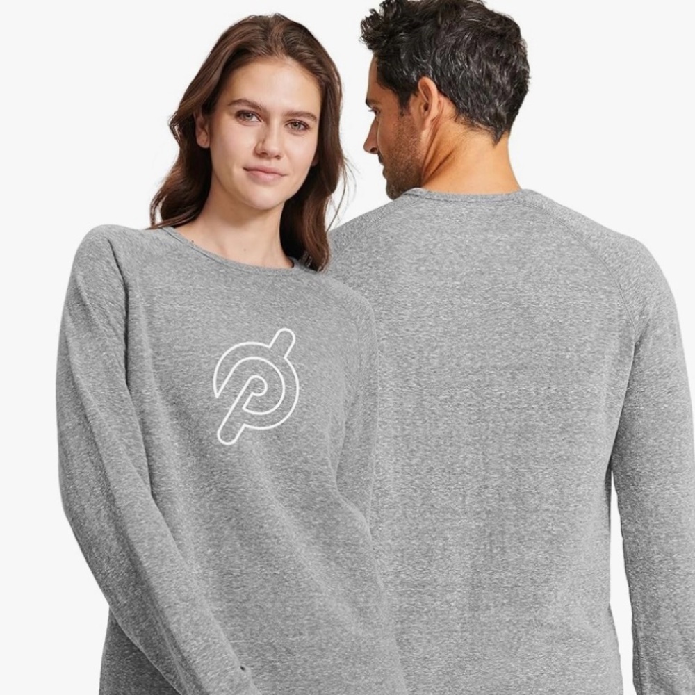 BRAND NEW in packaging - Peloton Raglan Pullover L Grey